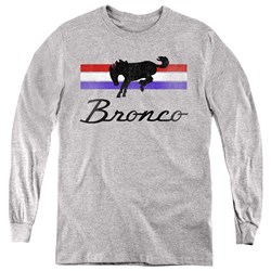 Ford Bronco - Youth Bronco Stripes Long Sleeve T-Shirt