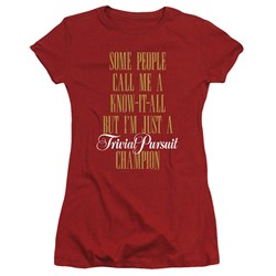 Trivial Pursuit - Juniors Know It All T-Shirt