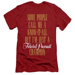 Trivial Pursuit - Mens Know It All Slim Fit T-Shirt