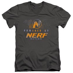 Nerf - Mens Powered By Nerf Nation V-Neck T-Shirt