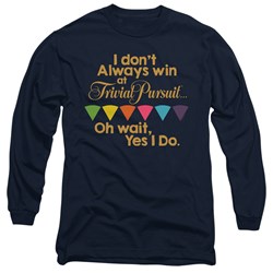 Trivial Pursuit - Mens I Always Win Long Sleeve T-Shirt