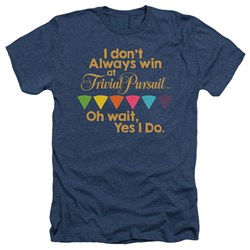 Trivial Pursuit - Mens I Always Win Heather T-Shirt