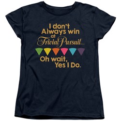 Trivial Pursuit - Womens I Always Win T-Shirt