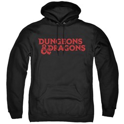 Dungeons And Dragons - Mens Type Logo Pullover Hoodie