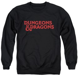 Dungeons And Dragons - Mens Type Logo Sweater