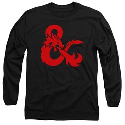 Dungeons And Dragons - Mens Ampersand Logo Long Sleeve T-Shirt