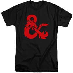 Dungeons And Dragons - Mens Ampersand Logo Tall T-Shirt
