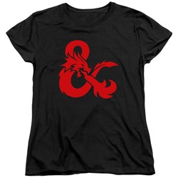 Dungeons And Dragons - Womens Ampersand Logo T-Shirt