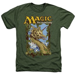 Magic The Gathering - Mens Mirage Deck Art Heather T-Shirt