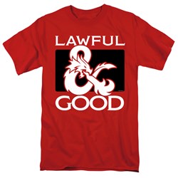 Dungeons And Dragons - Mens Lawful Good T-Shirt
