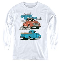 Ford Trucks - Youth Hardest Working Long Sleeve T-Shirt