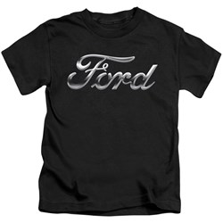 Ford - Youth Chrome Ford Logo T-Shirt