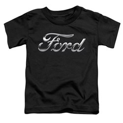 Ford - Toddlers Chrome Ford Logo T-Shirt