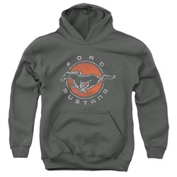 Ford Mustang - Youth Mustang Circle Pullover Hoodie