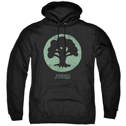 Magic The Gathering - Mens Green Symbol Pullover Hoodie