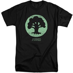 Magic The Gathering - Mens Green Symbol Tall T-Shirt