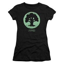 Magic The Gathering - Juniors Green Symbol T-Shirt