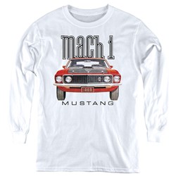 Ford Mustang - Youth 69 Mach 1 Long Sleeve T-Shirt