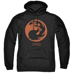 Magic The Gathering - Mens Red Symbol Pullover Hoodie