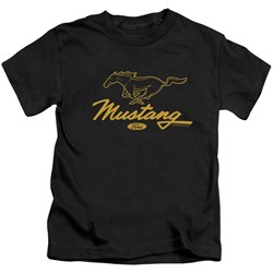 Ford Mustang - Youth Pony Script T-Shirt