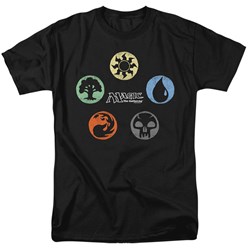Magic The Gathering - Mens 5 Colors T-Shirt