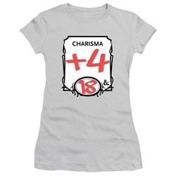 Dungeons And Dragons - Juniors Charisma T-Shirt