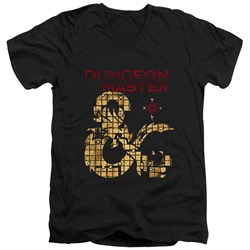 Dungeons And Dragons - Mens Dungeon Master V-Neck T-Shirt