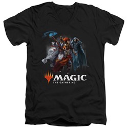 Magic The Gathering - Mens Planeswalkers V-Neck T-Shirt