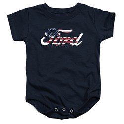 Ford - Toddler Flag Logo Onesie
