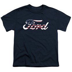 Ford - Youth Flag Logo T-Shirt