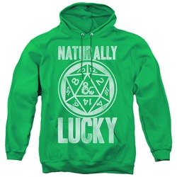 Dungeons And Dragons - Mens Naturally Lucky Pullover Hoodie