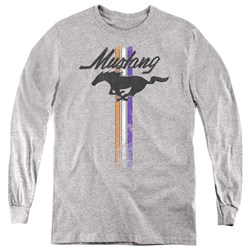 Ford Mustang - Youth Mustang Stripes Long Sleeve T-Shirt