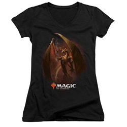 Magic The Gathering - Juniors Nicol Bolas V-Neck T-Shirt