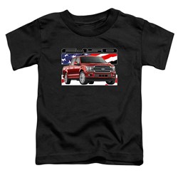 Ford Trucks - Toddlers F 150 Flag T-Shirt