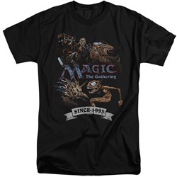 Magic The Gathering - Mens Four Pack Retro Tall T-Shirt