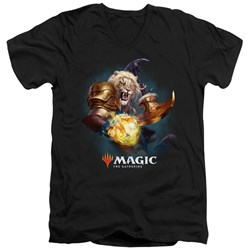 Magic The Gathering - Mens Ajani V-Neck T-Shirt