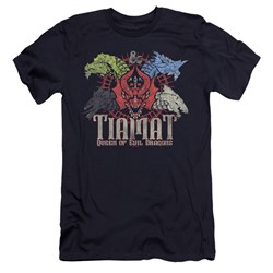 Dungeons And Dragons - Mens Tiamat Queen Of Evil Premium Slim Fit T-Shirt