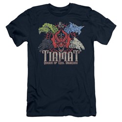 Dungeons And Dragons - Mens Tiamat Queen Of Evil Slim Fit T-Shirt