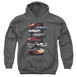 Ford Mustang - Youth Mustang Stack Pullover Hoodie