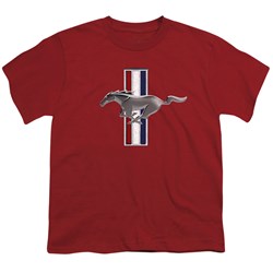 Ford Mustang - Youth Vintage Stripes T-Shirt