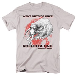 Dungeons And Dragons - Mens Rolled A One T-Shirt