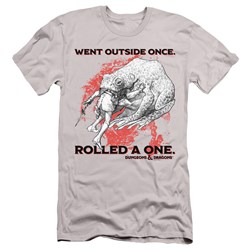 Dungeons And Dragons - Mens Rolled A One Slim Fit T-Shirt