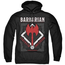 Dungeons And Dragons - Mens Barbarian Pullover Hoodie
