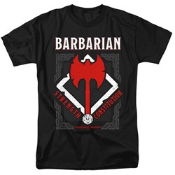 Dungeons And Dragons - Mens Barbarian T-Shirt