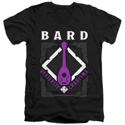 Dungeons And Dragons - Mens Bard V-Neck T-Shirt