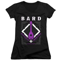 Dungeons And Dragons - Juniors Bard V-Neck T-Shirt