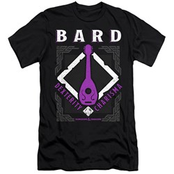 Dungeons And Dragons - Mens Bard Slim Fit T-Shirt