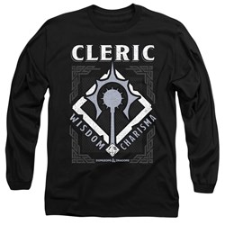 Dungeons And Dragons - Mens Cleric Long Sleeve T-Shirt