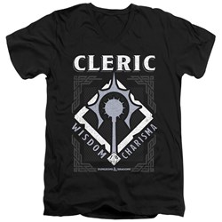 Dungeons And Dragons - Mens Cleric V-Neck T-Shirt