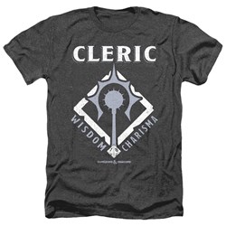 Dungeons And Dragons - Mens Cleric Heather T-Shirt
